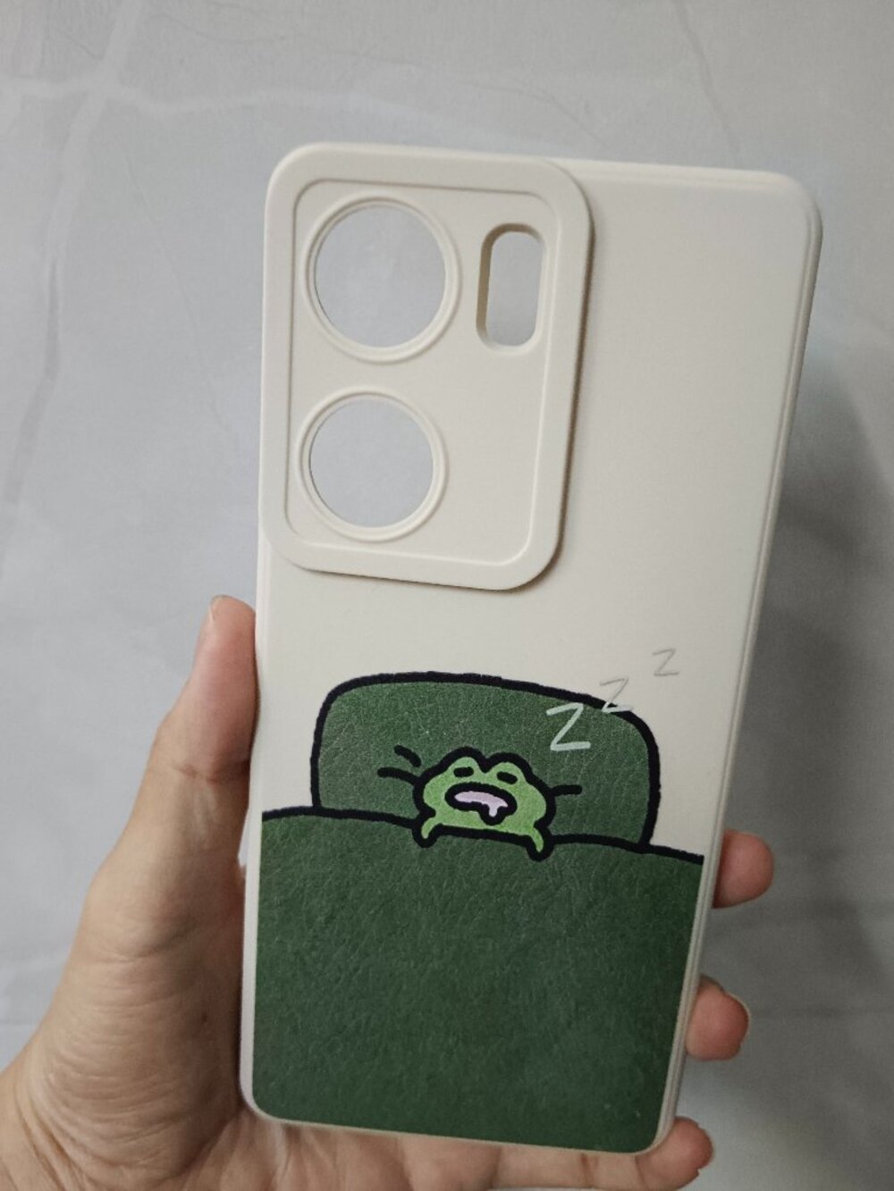 Cute Sleeping Frog Android Phone Case